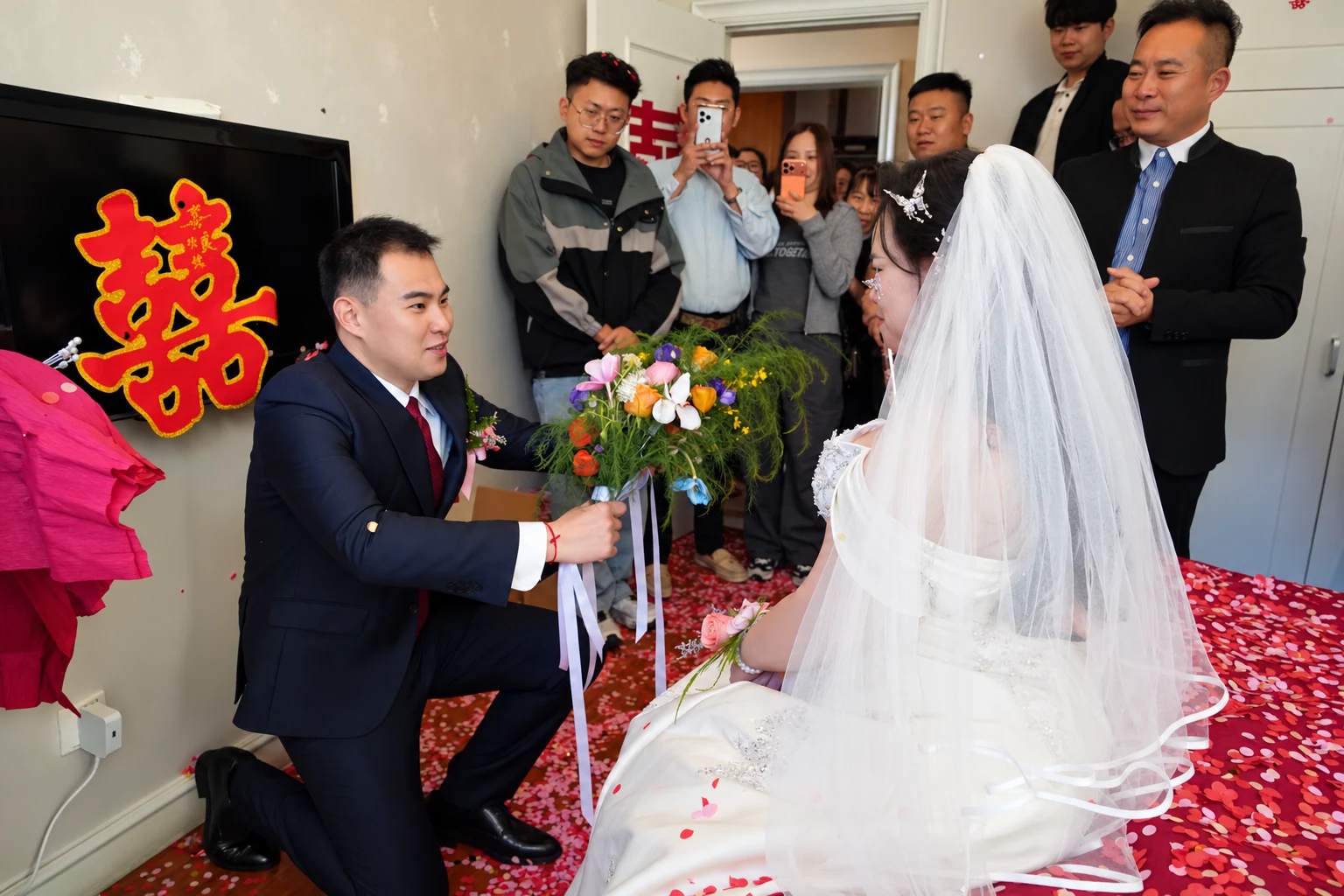 花束交到你手中 · Flowers, finally in your hands